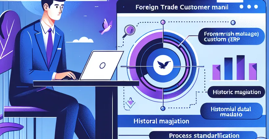 外贸客户管理 ERP 实施：历史数据迁移与流程标准化